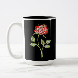 Enkel Färgad Ro Två-Tonad Mugg