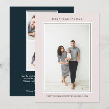 Enkel Färger| Blek Rosa Lodrät Multi Photo