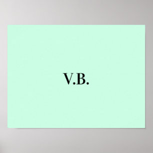 Enkel färgrik lägg till din text namn bild poster