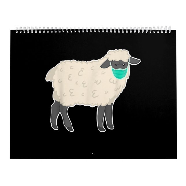 Enkel fårmask | Klass-Djurgåva Kalender (Omslag)
