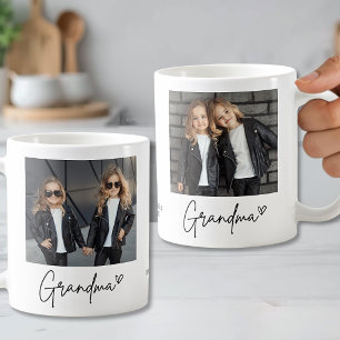 Enkel Farmor Foto Kaffemugg