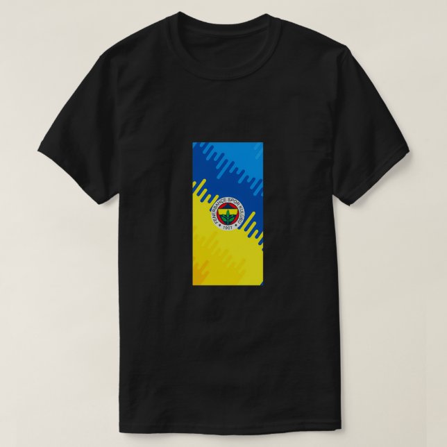 Enkel FENERBAHCE-design T Shirt (Design framsida)