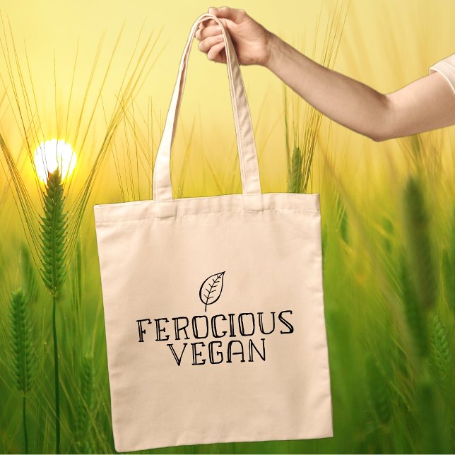 Enkel Ferocious Vegan Tygkasse (Skapare uppladdad)
