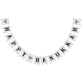 Enkel festival för Ljus Menorah Hanukkah Vimplar