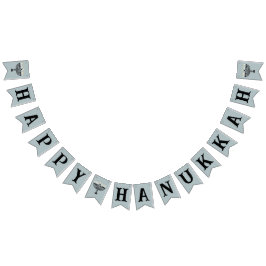 Enkel festival för Ljus Menorah Hanukkah Vimplar