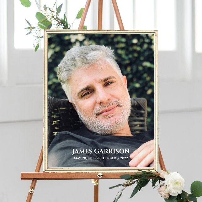 Enkel firande av livet med foto-souvenir poster (Skapare uppladdad)