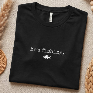 Enkel fisketur Fiskare Pappa T Shirt