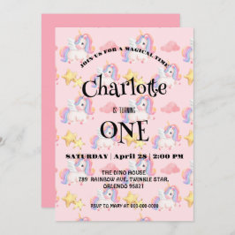 Enkel födelsedagsfest för modern regnbåge spara datumet