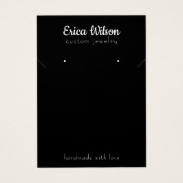 Enkel för svartvit Visning för avläsning Visitkort