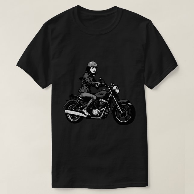 Enkel förare t shirt (Design framsida)