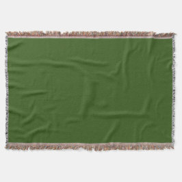 Enkel Forest Green Authority® Bomull Filt