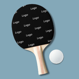 Enkel företagsfrämjande Logotyp Pingisracket