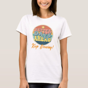 Enkel förflyttning av blått Gult T Shirt