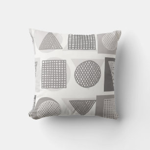 Enkel formdesign Dove Grått Dekorativ kudde
