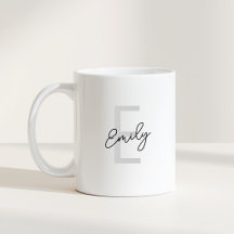 Enkel Första Bokstav och Namn Present