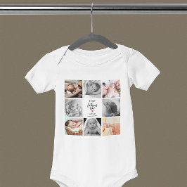 Enkel Första Fars Dagen Bildcollage | Pappa T Shirt