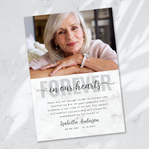 Enkel fotobakgrund för skript tack kort