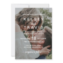 Enkel fotoElegant Modern Bröllop