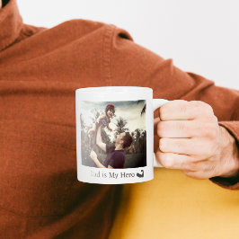 Enkel fotokaffe i Fars dag Mugg