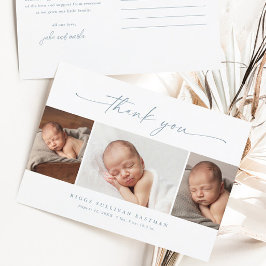 Enkel fotokollage av Baby Tack Vykort