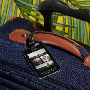 Enkel fotokollage Modern Bagagebricka