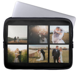 Enkel fotokollage Modern Laptop Fodral