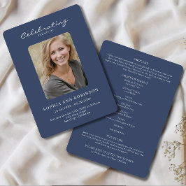 Enkel fotominnestilldelning blå serviceorder program