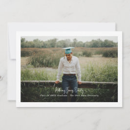 Enkel fotomodern design med kantlinjer meddelande