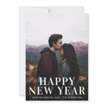 Enkel fotomodern i Gott nytt år