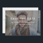Enkel fotoöverlagring 2025 Studenten Spara Datumet<br><div class="desc">Simple Photo Overlay 2025 Studenten tillgängligt digitalt och tryckt. Anpassa enkelt ord Ersätt exempelfotot på bakgrunden med ditt eget.</div>