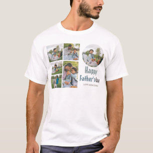 Enkel fotopassage för Fars dag-sötare i elegant T Shirt