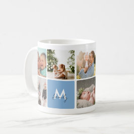 Enkel fotopatsamling Modern Family Pappa-barn i Ma Kaffemugg
