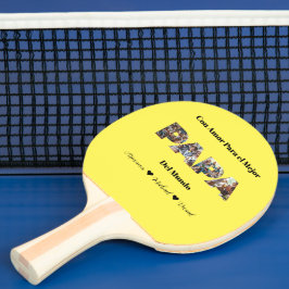 Enkel fotoskript, bästa Pappa någonsin spanska Pingisracket