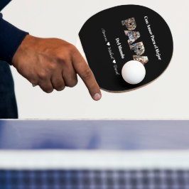 Enkel fotoskript, bästa Pappa någonsin spanska Pingisracket
