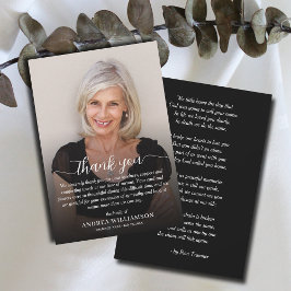 Enkel funktionsfotosympati tack kort