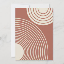 Enkel geometrisk abstrakt zen-stil
