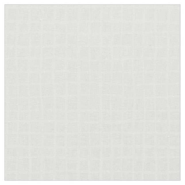 Enkel geometrisk rutnät beige vit neutral kontroll tyg (Närbild)