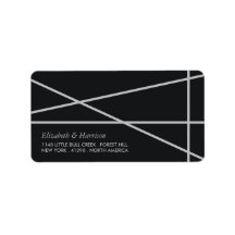 Enkel geometrisk Stil Bröllop