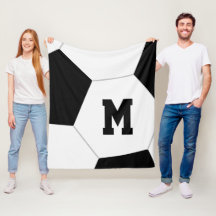 enkel GINORMOUS fotboll i monogrammet