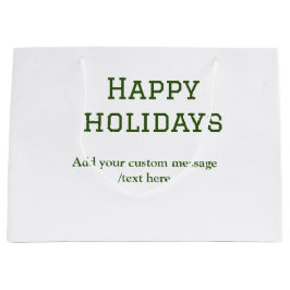 Enkel glad helg-jul med minimal grönt