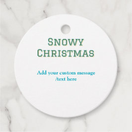 Enkel glad helg-jul med minimal grönt gåvor etiketter