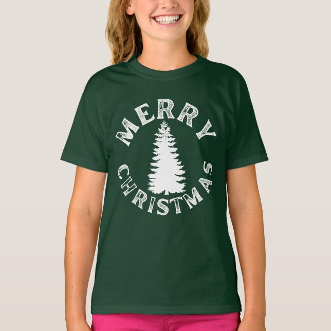 ENKEL GLAD JULGRAN T SHIRT (Framsida)