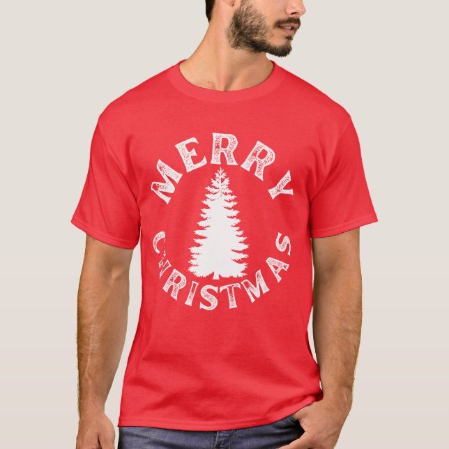 ENKEL GOD JUL TRÄD T SHIRT (Framsida)