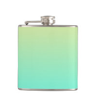 Enkel gradient Pastellgul Turkos