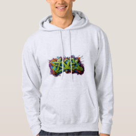 Enkel graffiti hoodie