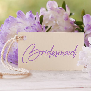 Enkel grafi i Bridesmaid Stämpel
