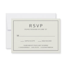 Enkel Gräns Light Beige Meal Choice Bröllop