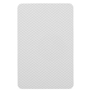 Enkel Grått ZigZag Magnet