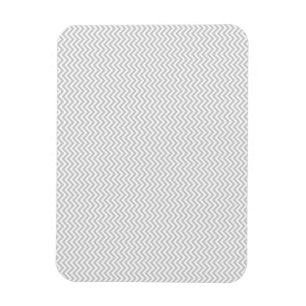 Enkel Grått ZigZag Magnet