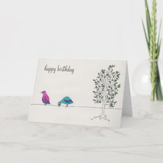 enkel grattis på födelsedagen kort